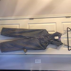 Black and white jumpsuit